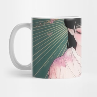 Geisha and white dragon 94011 Mug